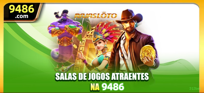 Slots online da 312bet com jackpots progressivos